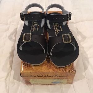Never worn and in box summer sandals for boys!